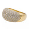 Bague 55 Bague Bombée Or jaune Diamant 58 Facettes 2688002CN