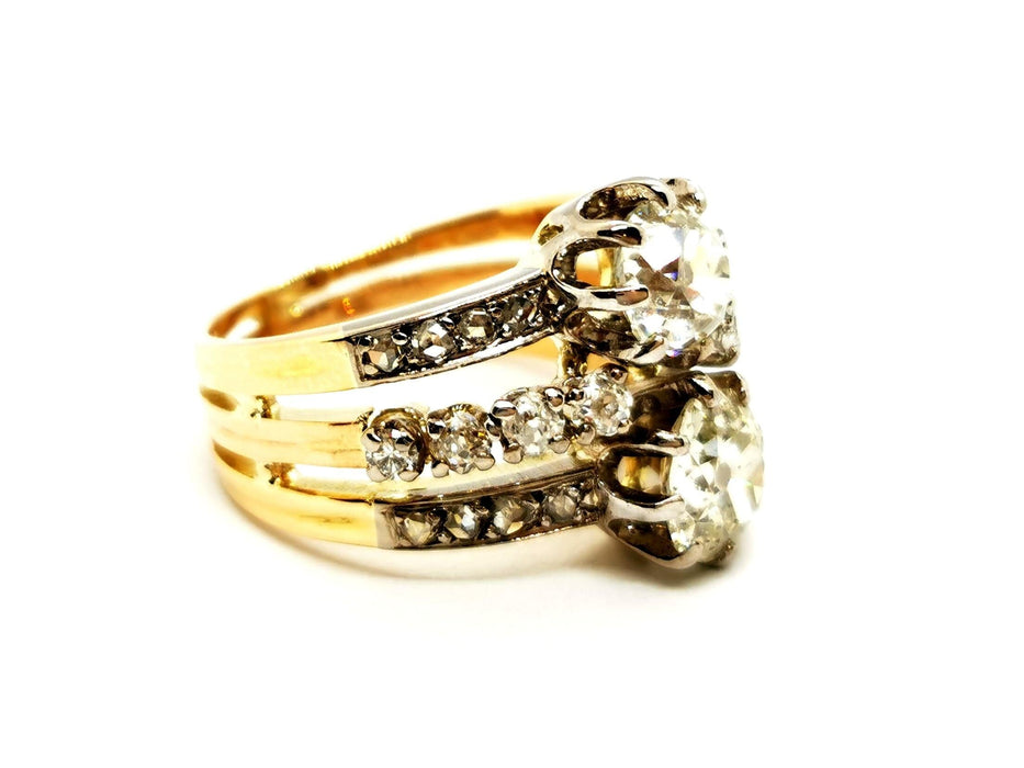 Bague 53 Bague Or jaune Diamant 58 Facettes 1292402CN