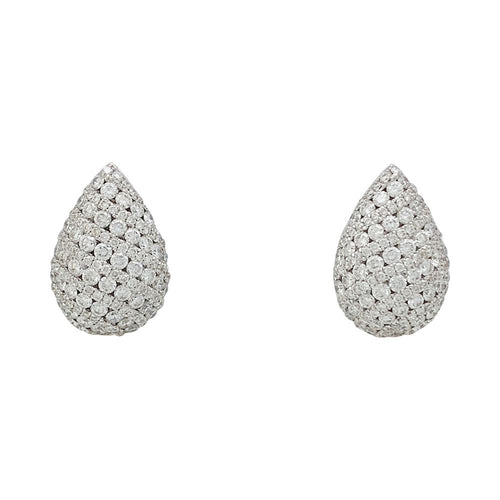 Boucles d'oreilles Boucles d'oreilles pavage diamants. 58 Facettes 31812