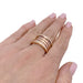 Ring 54 Bulgari ring, "B.Zero1 XXth Anniversary", in pink gold. 58 Facettes 33234