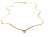 Collier Collier Maille anglaise Or jaune Diamant 58 Facettes 1292134CN
