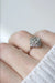 Ring Quadrilobed Art Deco diamond ring 58 Facettes