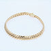 Bracelet Bracelet occasion en or gourmette 58 Facettes 22-497