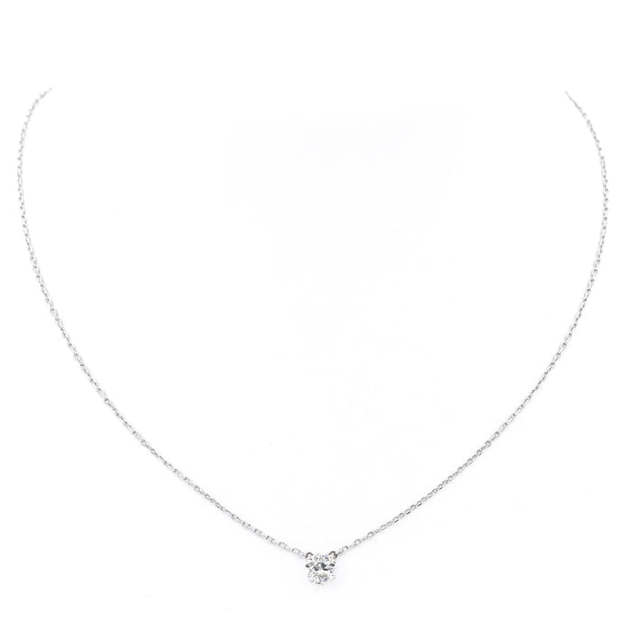 Collier Collier Or blanc Diamant 58 Facettes 2309007CN