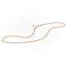 Necklace Curb link necklace Yellow gold 58 Facettes 1644263CN
