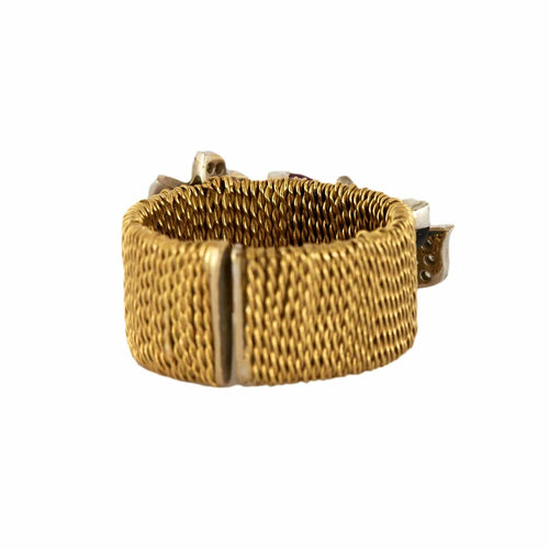 Bague 53 BAGUE "BUTTERFLY" DIAMANTS RUBIS SAPHIR EMERAUDE 58 Facettes BO/230098