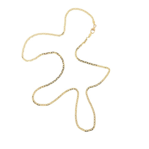 Collier Collier à maillons croisés 58 Facettes 25189