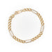 Bracelet Bracelet Alternating link Yellow gold 58 Facettes 1752767CN