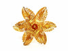 Brooch Flower Brooch Yellow gold 58 Facettes 1732134CN