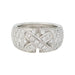 Ring 51 Chaumet ring in white gold “Liens” model, diamonds. 58 Facettes 31145
