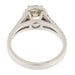 Bague 55.5 Bague en or blanc avec diamant 58 Facettes G3302