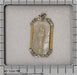 Pendentif Médaille Art Déco Diamants Vierge Marie et l'enfant Jésus 58 Facettes 23191-0435