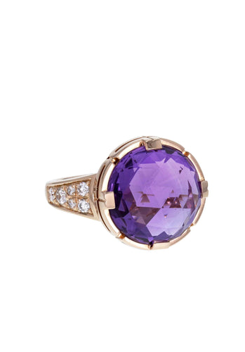 Bague 53 Bague BULGARI Parentesi Cocktail en Or Rose 58 Facettes 62746-58622