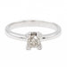 Ring 58 Solitaire Ring White Gold Diamond 58 Facettes 2208894CN