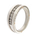Ring 54 CHIMENTO - Half diamond wedding ring 58 Facettes 32439