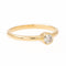 Bague 54 Bague Solitaire Or jaune Diamant 58 Facettes 2259617CN
