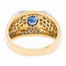 Bague 49 Bague Jonc Or jaune Saphir 58 Facettes 2275511CN