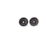 Boucles d'oreilles boucles d'oreilles en or blanc 18k onyx rubis 2.5ct diamants 0.9ct 58 Facettes 253463