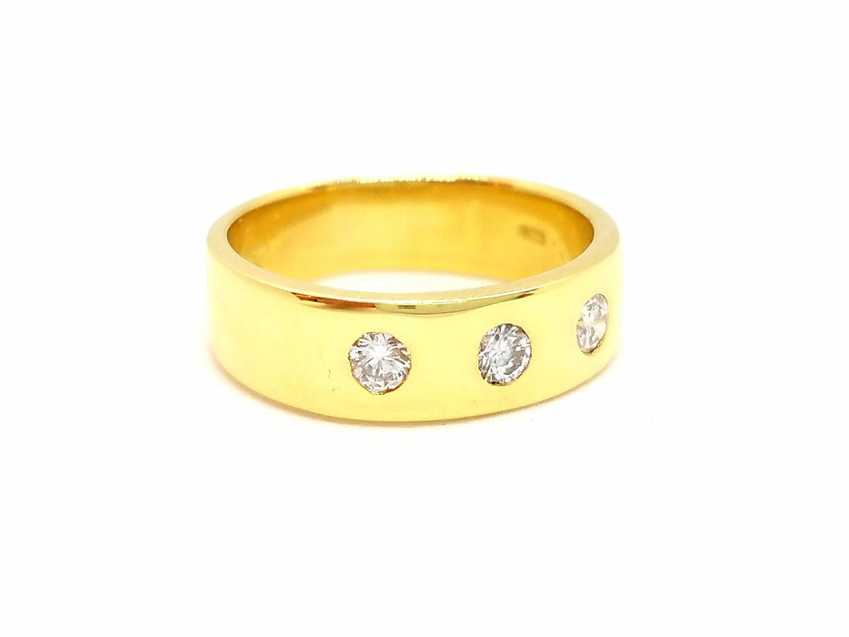 Bague 50 Bague Or jaune Diamant 58 Facettes 757306CN