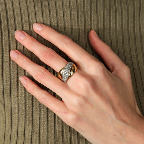 Bague BAGUE PAVAGE DIAMANTS 58 Facettes BO/220078 NSS