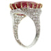 Bague 52 Bague diamant, rubis 58 Facettes 17059-0258