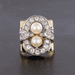 Ring 57 Retro pearl and diamond ring 58 Facettes 20-117-52