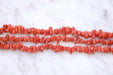 Bracelet Old bracelet three rows of coral, gold clasp 58 Facettes