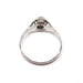 Ring Old diamond ring white gold 58 Facettes