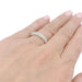 50 Alliance Cartier platinum ring, diamonds. 58 Facettes 33532