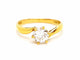 Bague 56 Bague Or jaune Diamant 58 Facettes 06347CD