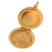 Gold pendant, enameled medallion 58 Facettes 19033-0008