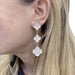 Boucles d'oreilles Boucles d'oreilles Van Cleef & Arpels "Magic Alhambra" or blanc, diamants. 58 Facettes 33549