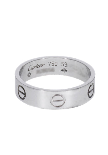 Bague 59 Bague CARTIER Love en Or Blanc 750/1000 58 Facettes 62273-58272