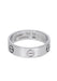 Ring 59 CARTIER Love Ring in 750/1000 White Gold 58 Facettes 62273-58272