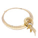 Transformable vintage Demi-parure necklace, rose gold, platinum and diamonds. 58 Facettes 33514/33515