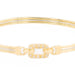 Bracelet Bracelet Yellow gold Diamond 58 Facettes 1875610CN