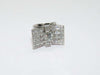 Ring 53 Art Deco Platinum Diamond Ring 58 Facettes 11717