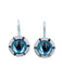 CHAUMET earrings in gold, topaz and diamonds 58 Facettes