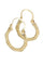 Boucles d'oreilles CRÉOLES ANCIENNES 58 Facettes 060981