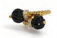 CHAUMET Ring - Onyx Diamond Ring 58 Facettes