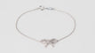 Bracelet Tiffany & Co - Bracelet Noeud  en platine et diamants 58 Facettes 32159