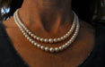 Collier Collier Double Rangs De Perles De Culture 58 Facettes 880172