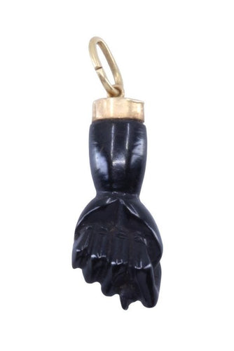 Pendentif PENDENTIF "MANO FIGA" EN ONYX 58 Facettes 071061