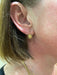 Boucles d'oreilles DORMEUSES ANCIENNES 58 Facettes 061051