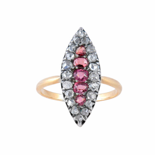Bague 54 Bague marquise diamants 58 Facettes P3L13