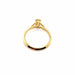 Yellow Gold Diamond Solitaire Ring 58 Facettes