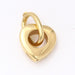 Pendant Heart pendant in 18 carat yellow gold 58 Facettes E359972B