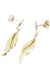 Dangling earrings in yellow gold 58 Facettes 061881