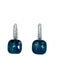 POMELLATO earrings. Blue London topaz and diamond earrings 58 Facettes