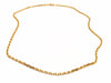 Necklace Cable link necklace Yellow gold 58 Facettes 1610161CN